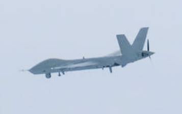 中国のGJ2攻撃型無人機、沖縄周辺を飛行　初確認の機種　空自F15がスクランブル